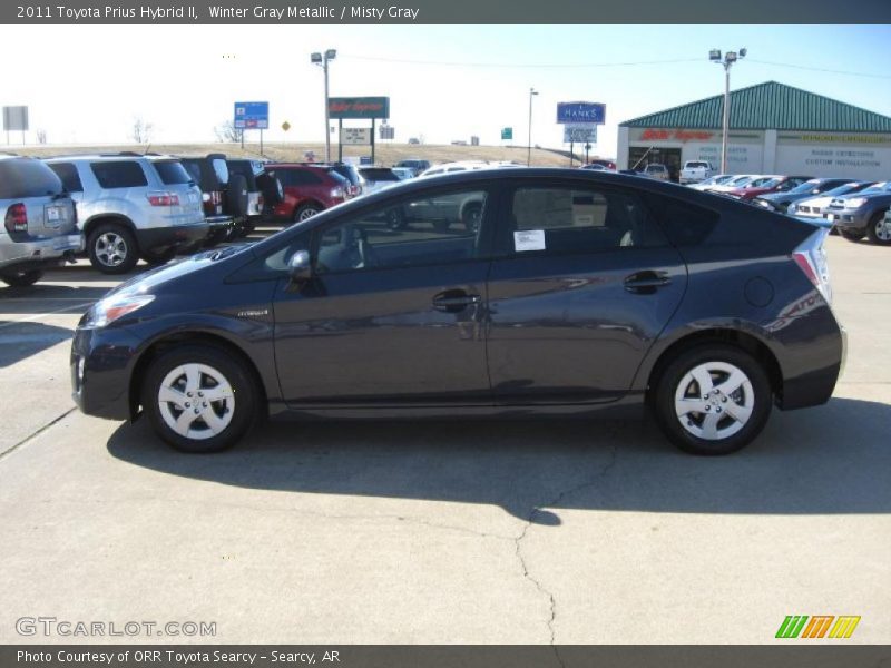 Winter Gray Metallic / Misty Gray 2011 Toyota Prius Hybrid II