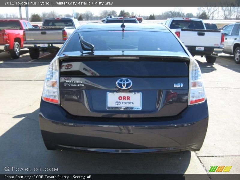Winter Gray Metallic / Misty Gray 2011 Toyota Prius Hybrid II