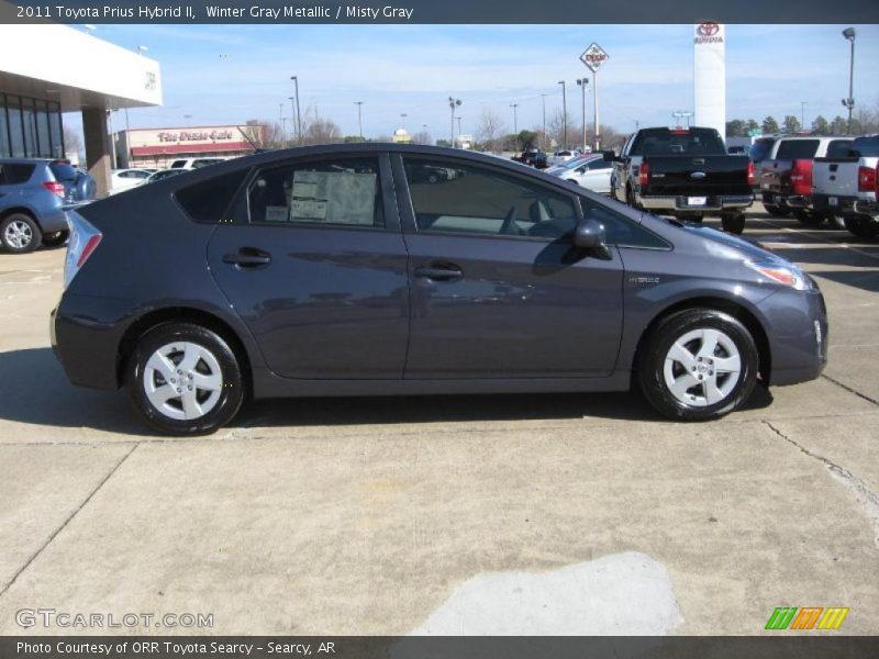 Winter Gray Metallic / Misty Gray 2011 Toyota Prius Hybrid II