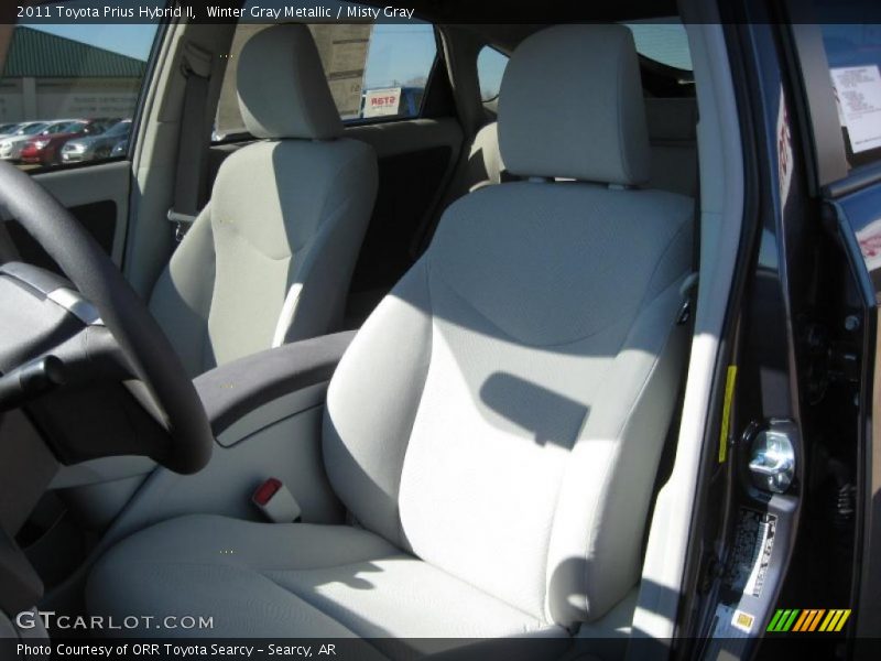 Winter Gray Metallic / Misty Gray 2011 Toyota Prius Hybrid II