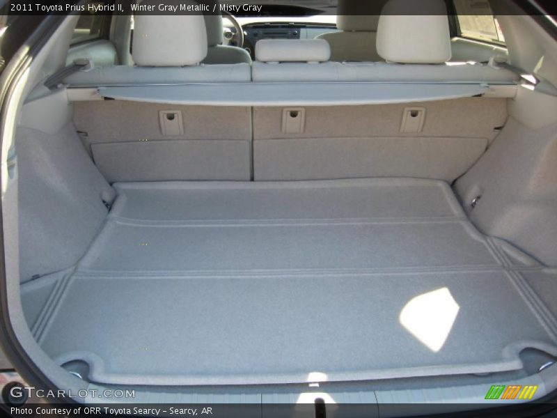Winter Gray Metallic / Misty Gray 2011 Toyota Prius Hybrid II