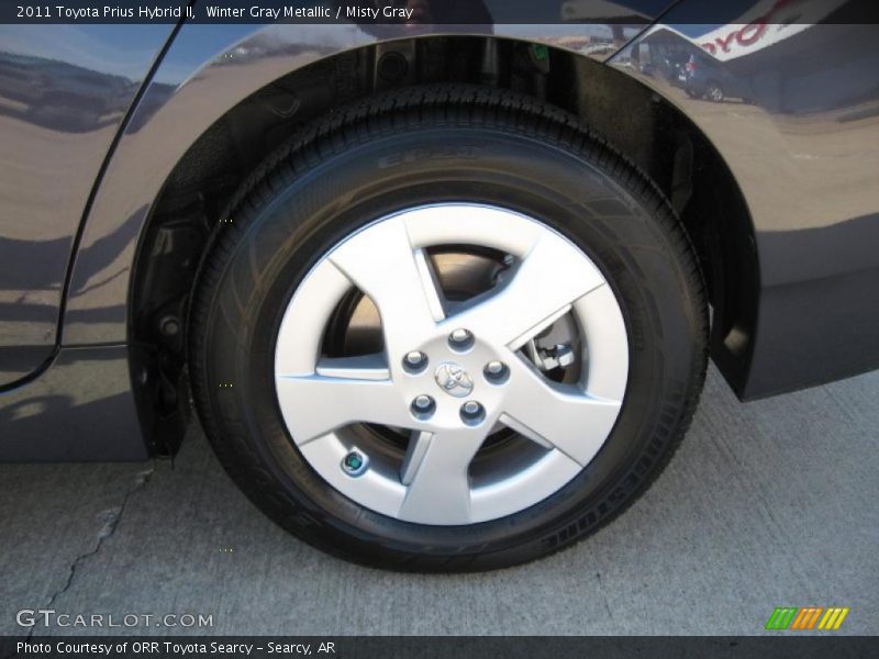 Winter Gray Metallic / Misty Gray 2011 Toyota Prius Hybrid II