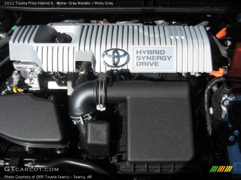 Winter Gray Metallic / Misty Gray 2011 Toyota Prius Hybrid II