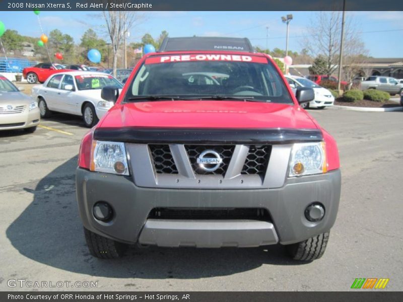 Red Alert / Steel/Graphite 2008 Nissan Xterra S