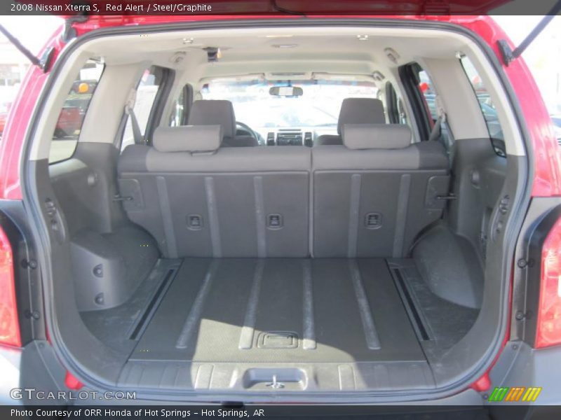 Red Alert / Steel/Graphite 2008 Nissan Xterra S