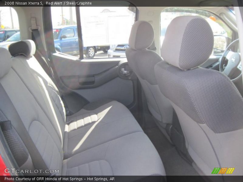 Red Alert / Steel/Graphite 2008 Nissan Xterra S