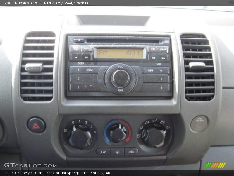 Red Alert / Steel/Graphite 2008 Nissan Xterra S