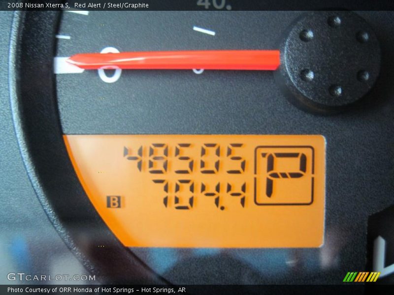 Red Alert / Steel/Graphite 2008 Nissan Xterra S