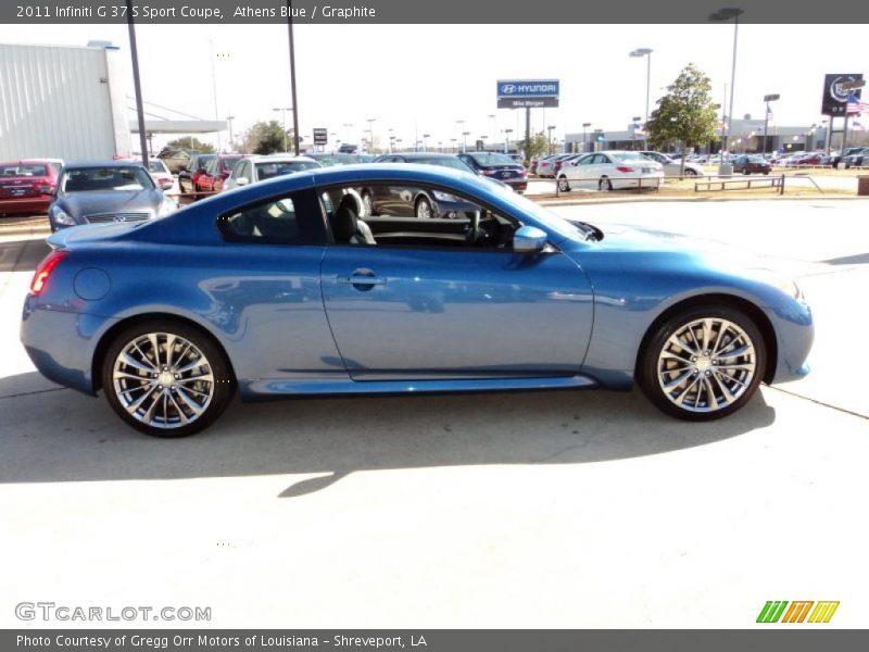  2011 G 37 S Sport Coupe Athens Blue