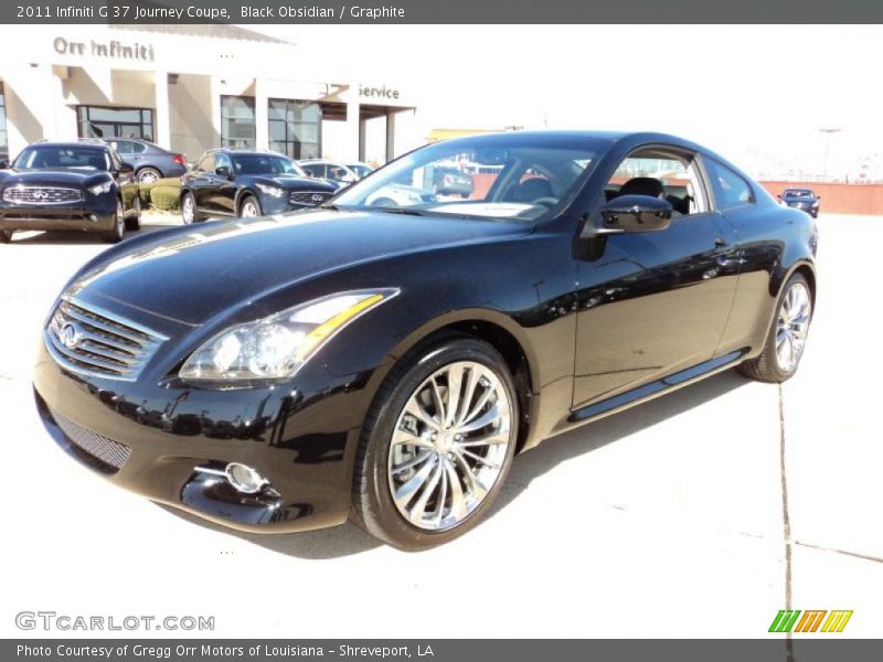 Front 3/4 View of 2011 G 37 Journey Coupe
