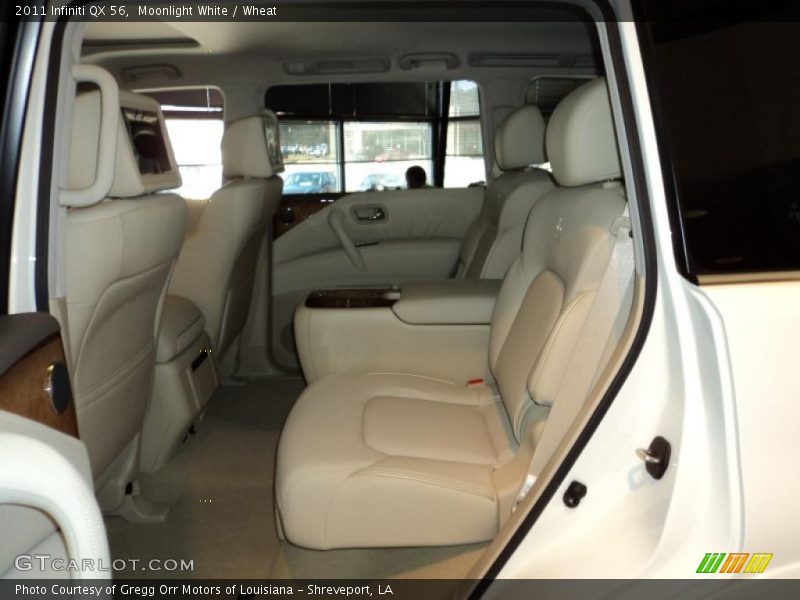 Moonlight White / Wheat 2011 Infiniti QX 56