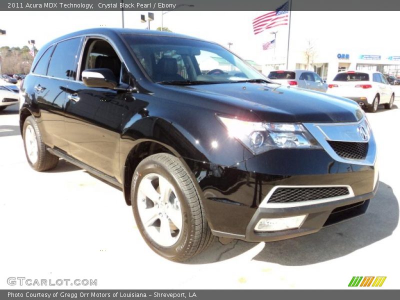 Front 3/4 View of 2011 MDX Technology