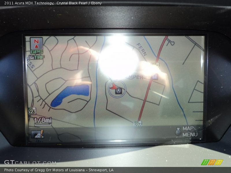 Navigation of 2011 MDX Technology