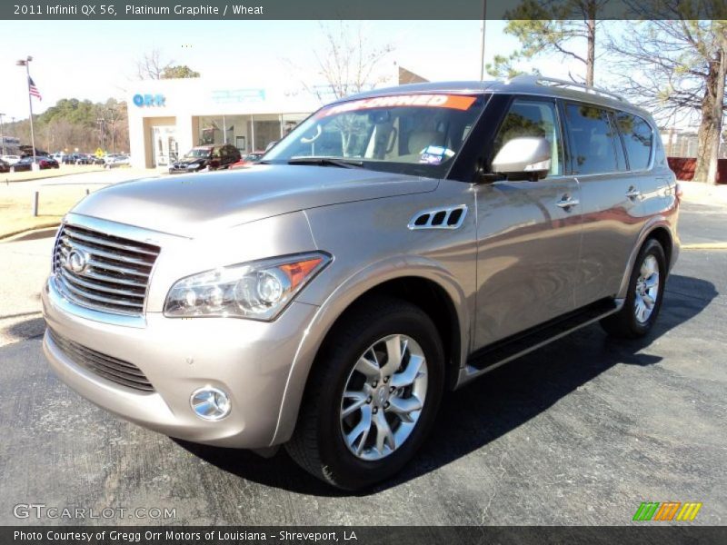 Platinum Graphite / Wheat 2011 Infiniti QX 56