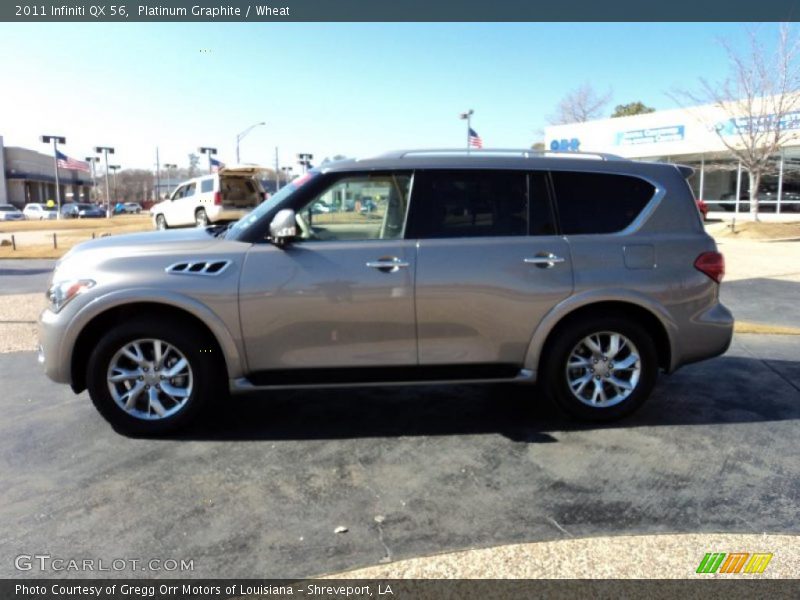 Platinum Graphite / Wheat 2011 Infiniti QX 56