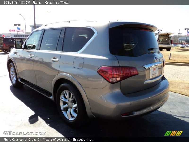 Platinum Graphite / Wheat 2011 Infiniti QX 56