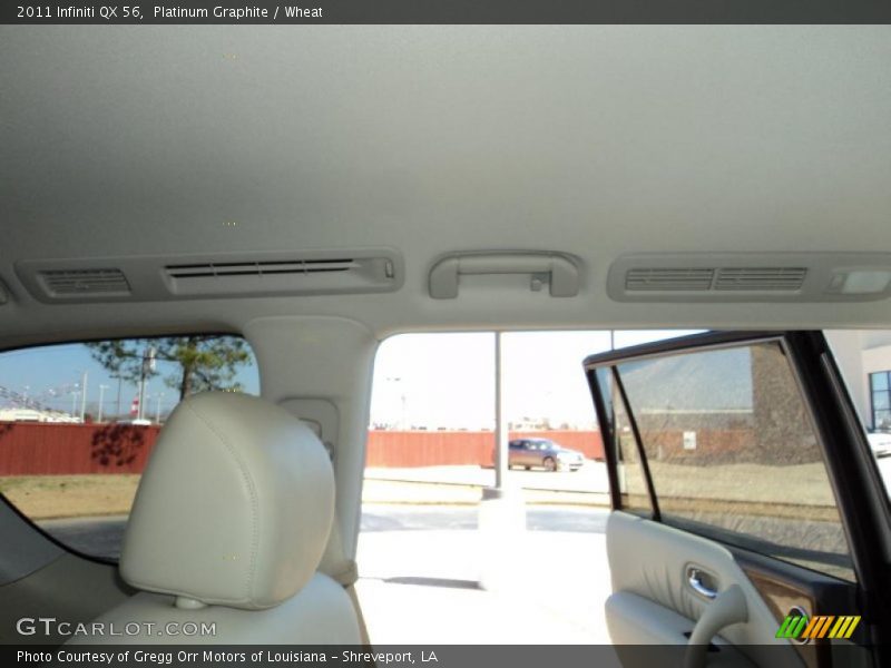 Platinum Graphite / Wheat 2011 Infiniti QX 56