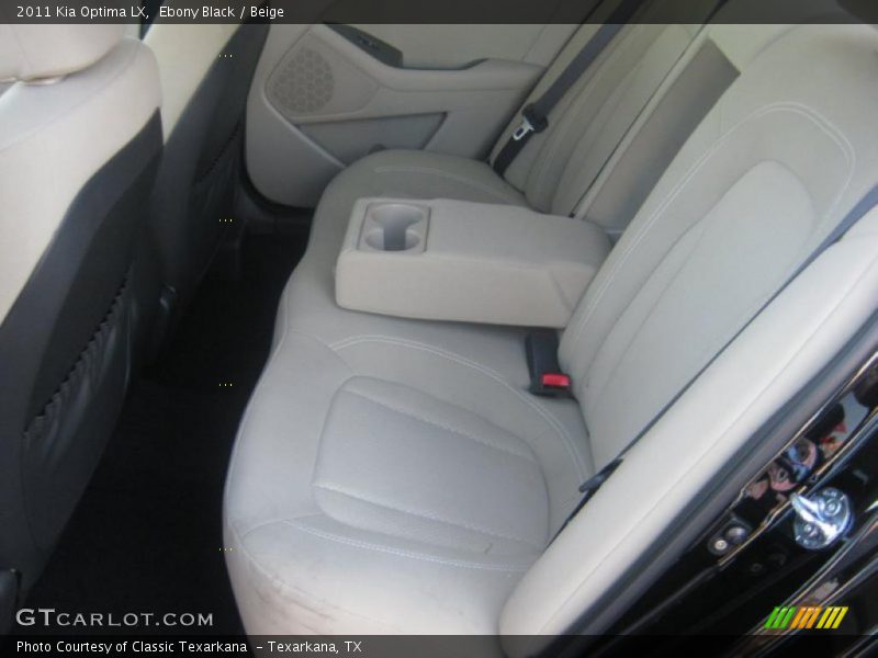Ebony Black / Beige 2011 Kia Optima LX