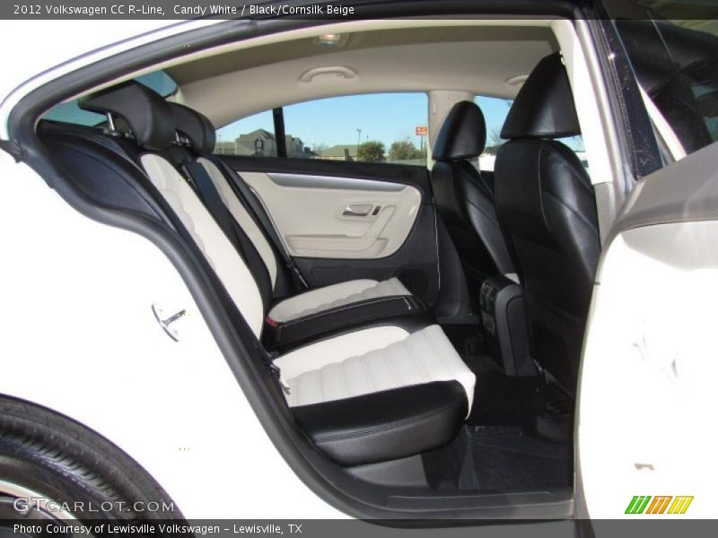 2012 CC R-Line Black/Cornsilk Beige Interior