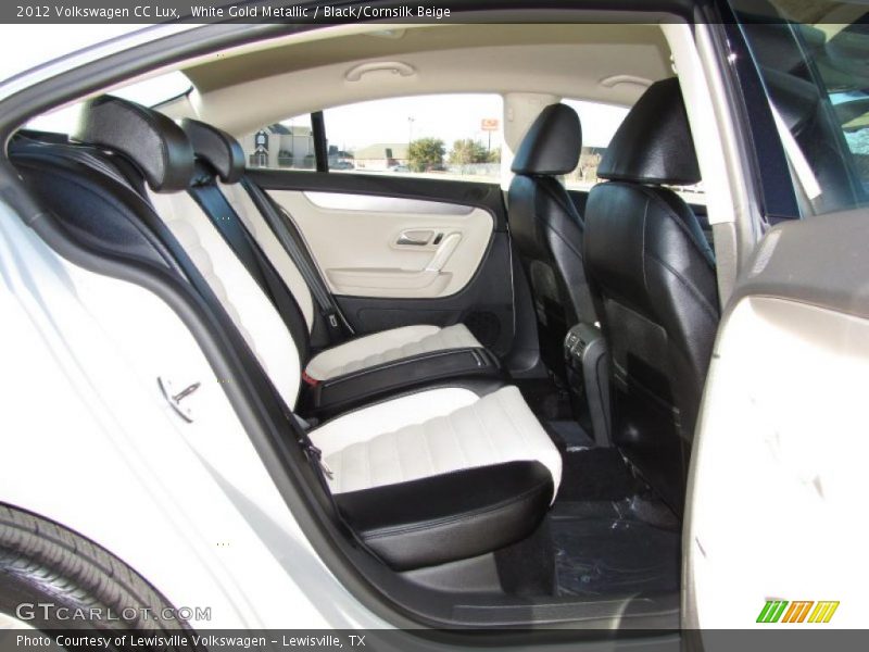  2012 CC Lux Black/Cornsilk Beige Interior