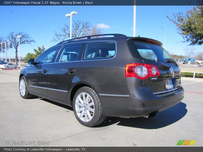 Mocha Brown / Black 2007 Volkswagen Passat 2.0T Wagon