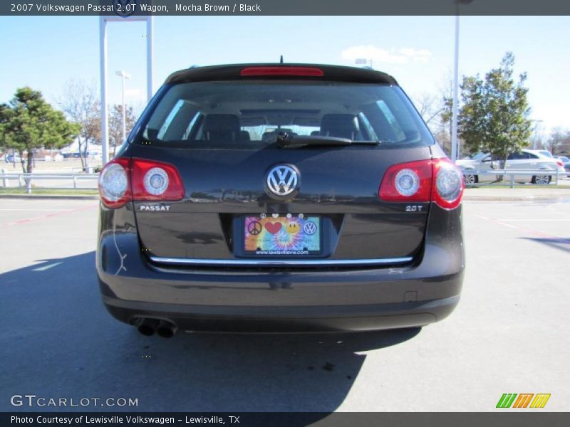 Mocha Brown / Black 2007 Volkswagen Passat 2.0T Wagon
