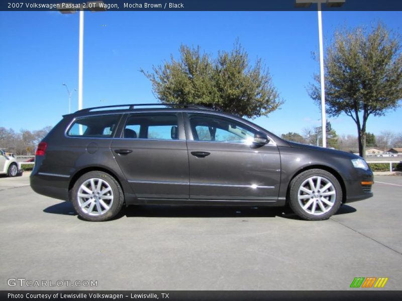 Mocha Brown / Black 2007 Volkswagen Passat 2.0T Wagon