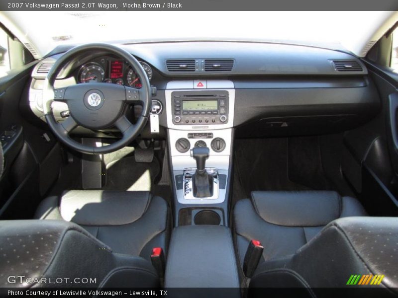 Mocha Brown / Black 2007 Volkswagen Passat 2.0T Wagon