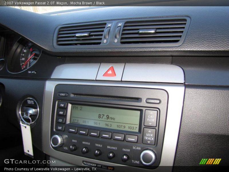 Mocha Brown / Black 2007 Volkswagen Passat 2.0T Wagon