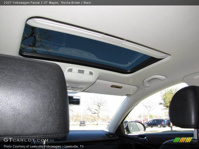 Mocha Brown / Black 2007 Volkswagen Passat 2.0T Wagon