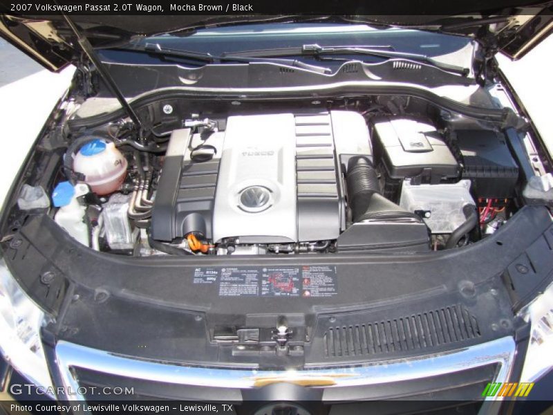 Mocha Brown / Black 2007 Volkswagen Passat 2.0T Wagon