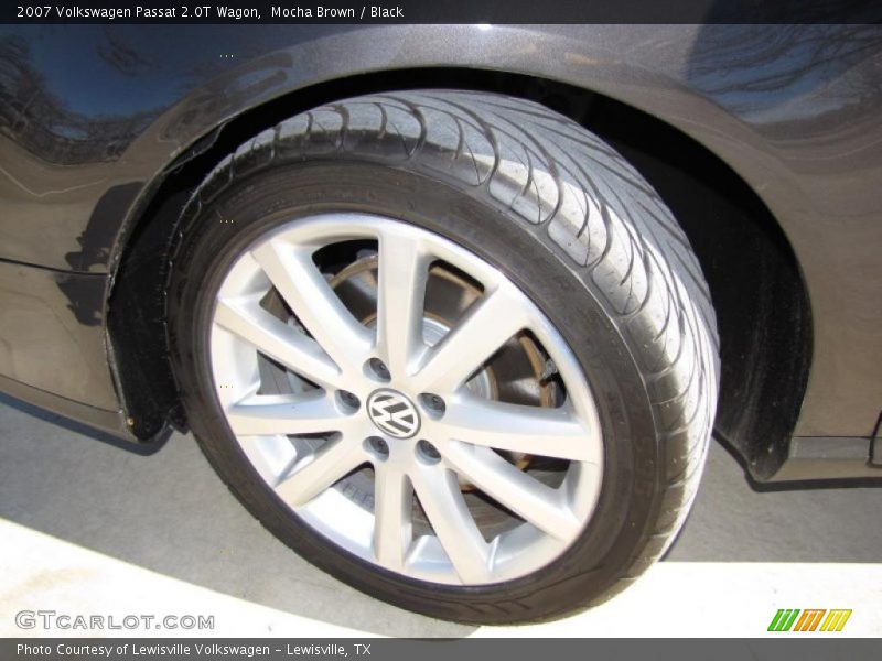 Mocha Brown / Black 2007 Volkswagen Passat 2.0T Wagon