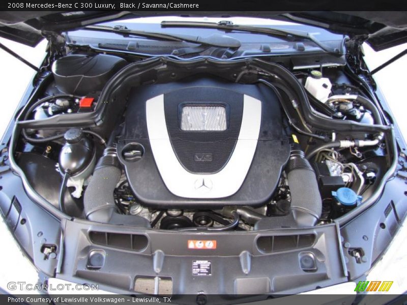 Black / Savanna/Cashmere 2008 Mercedes-Benz C 300 Luxury
