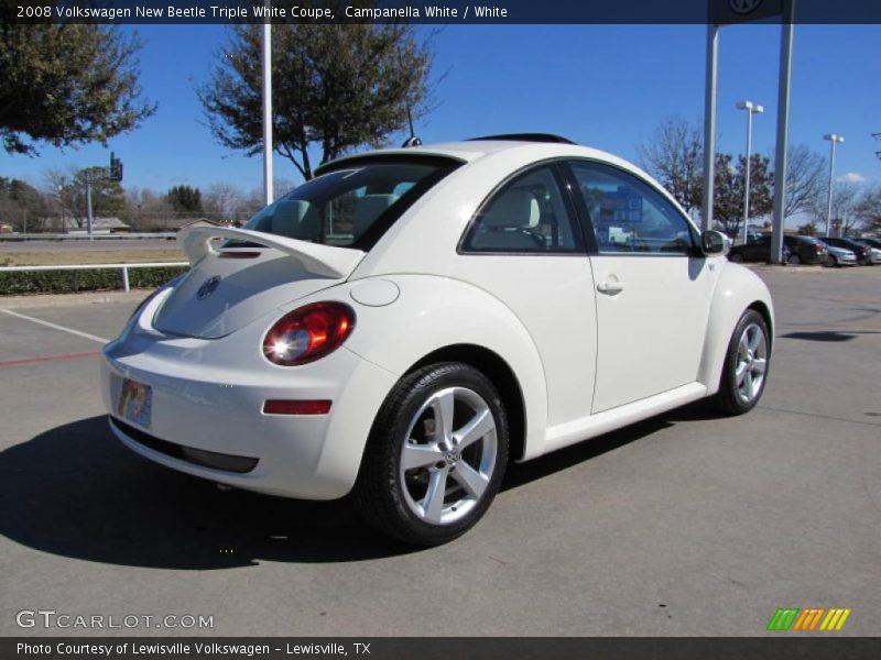 Campanella White / White 2008 Volkswagen New Beetle Triple White Coupe