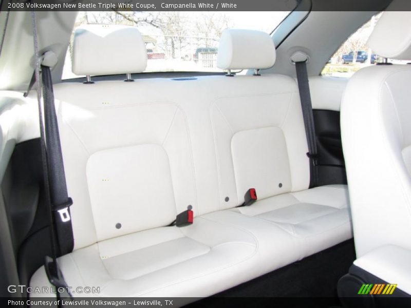  2008 New Beetle Triple White Coupe White Interior