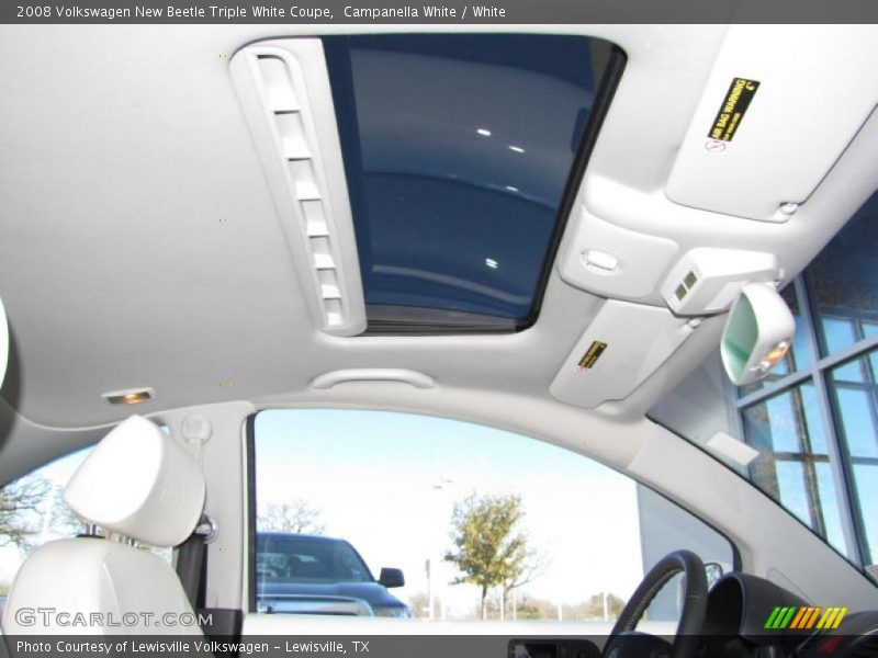 Campanella White / White 2008 Volkswagen New Beetle Triple White Coupe