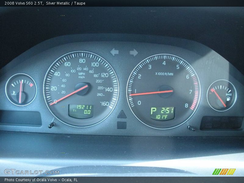 Silver Metallic / Taupe 2008 Volvo S60 2.5T