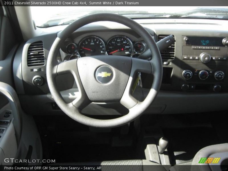  2011 Silverado 2500HD Crew Cab 4x4 Steering Wheel