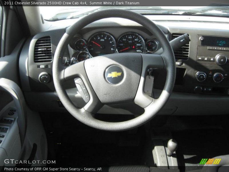  2011 Silverado 2500HD Crew Cab 4x4 Steering Wheel