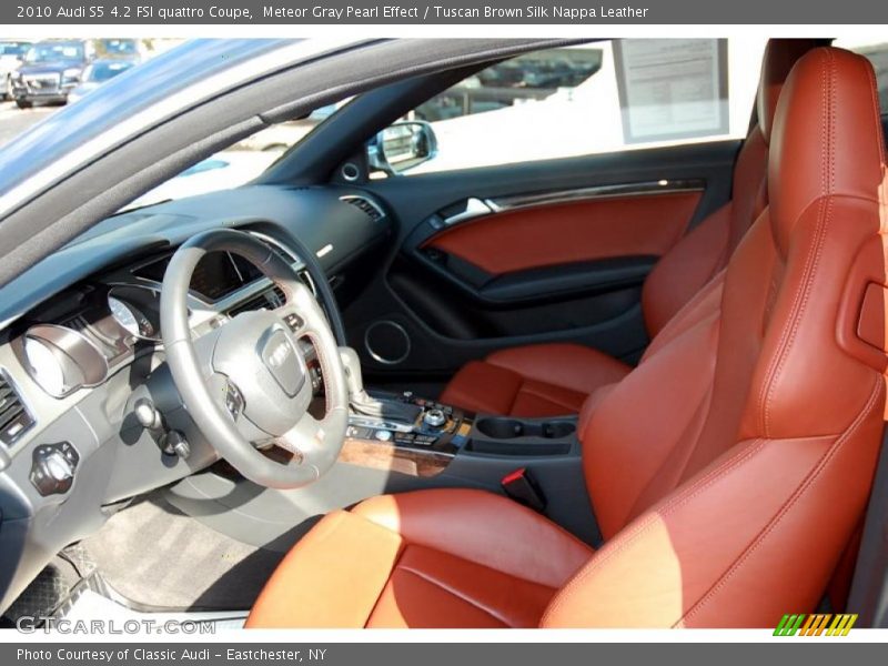  2010 S5 4.2 FSI quattro Coupe Tuscan Brown Silk Nappa Leather Interior