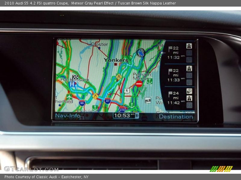 Navigation of 2010 S5 4.2 FSI quattro Coupe
