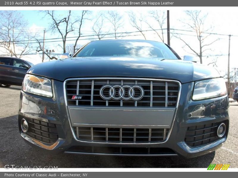 Meteor Gray Pearl Effect / Tuscan Brown Silk Nappa Leather 2010 Audi S5 4.2 FSI quattro Coupe