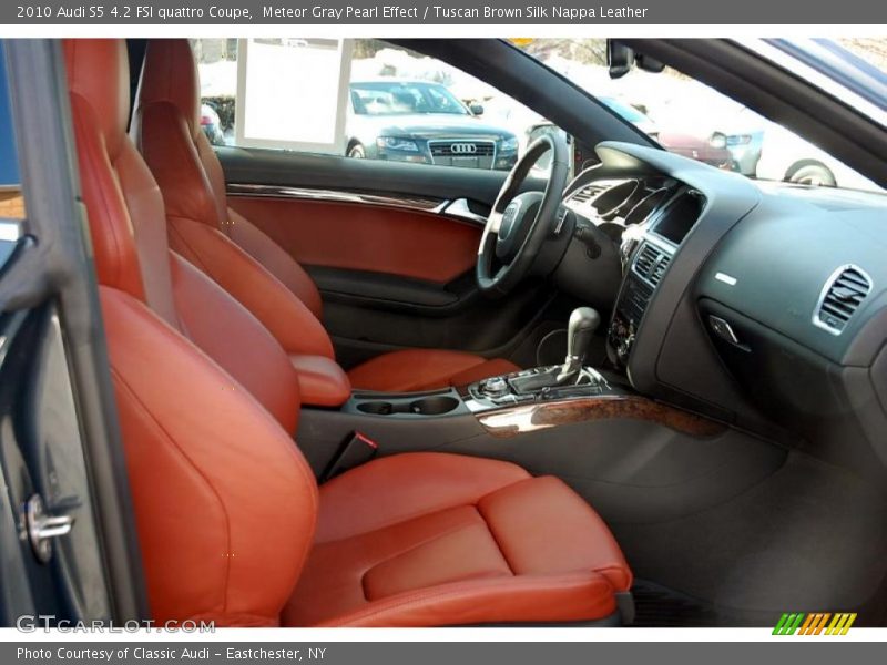  2010 S5 4.2 FSI quattro Coupe Tuscan Brown Silk Nappa Leather Interior