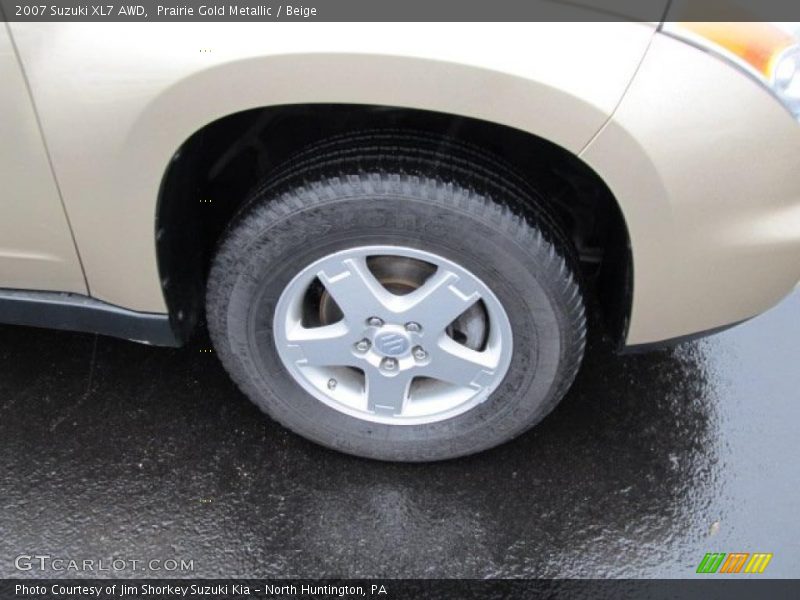 Prairie Gold Metallic / Beige 2007 Suzuki XL7 AWD