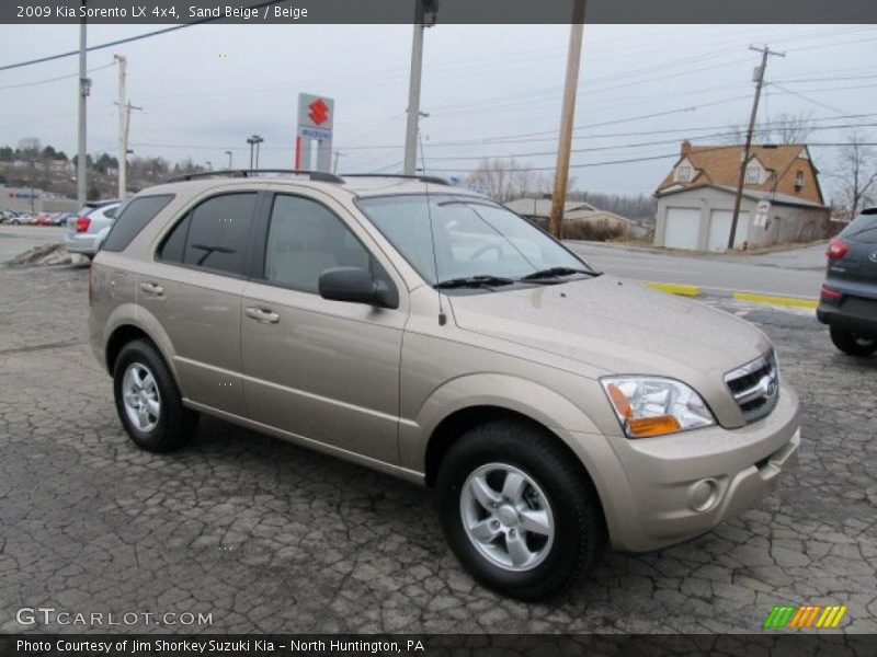 Sand Beige / Beige 2009 Kia Sorento LX 4x4