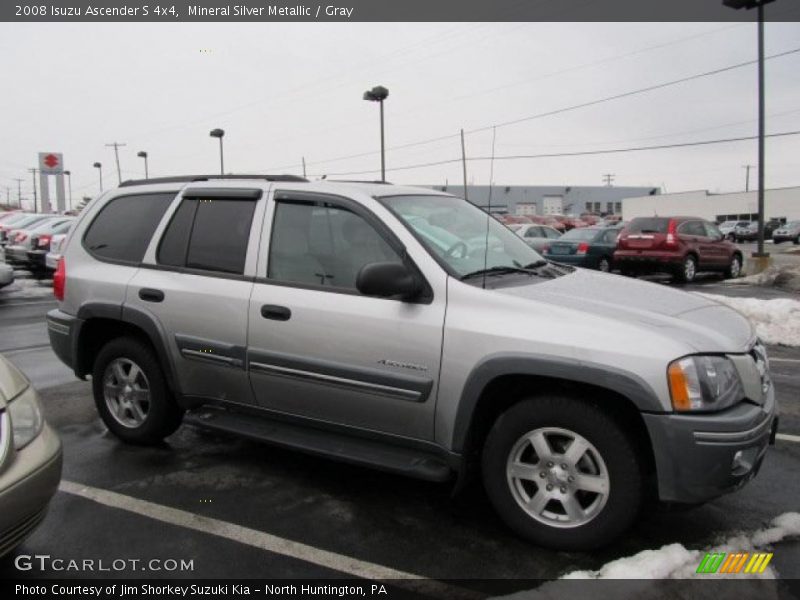 Mineral Silver Metallic / Gray 2008 Isuzu Ascender S 4x4
