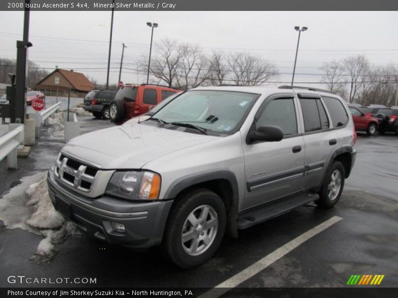 Mineral Silver Metallic / Gray 2008 Isuzu Ascender S 4x4
