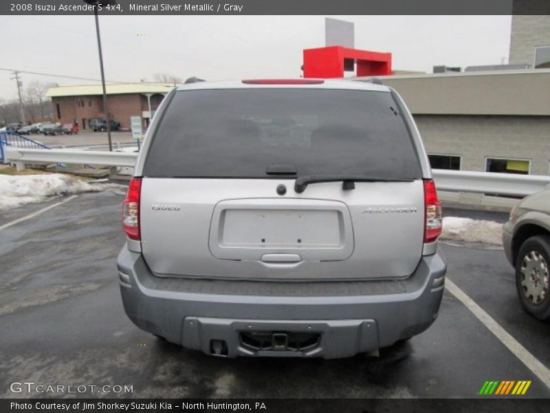 Mineral Silver Metallic / Gray 2008 Isuzu Ascender S 4x4