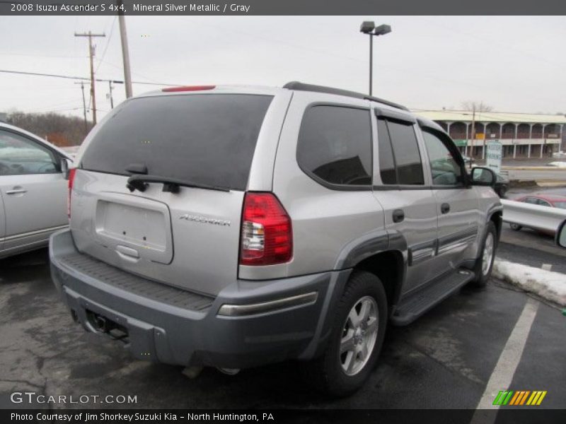 Mineral Silver Metallic / Gray 2008 Isuzu Ascender S 4x4