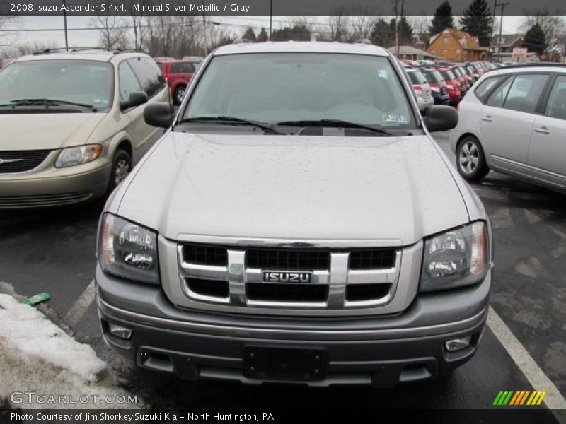 Mineral Silver Metallic / Gray 2008 Isuzu Ascender S 4x4